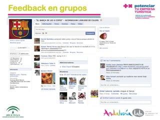 Feedback en grupos




01/06/2010   Departamento de Marketing - Socialtec   36
 