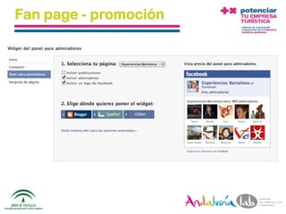 Fan page - promoción




01/06/2010   Departamento de Marketing - Socialtec   58
 