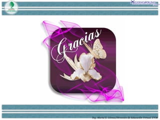 Ing. María G. Gómez/Dirección de Educación Virtual. UVM 