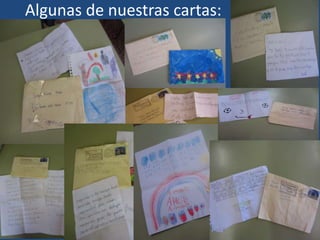 Algunas de nuestras cartas:
 