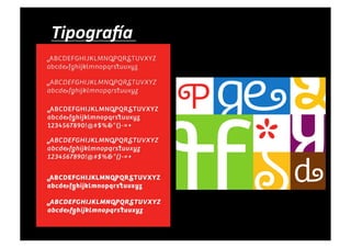 Tipogra4a	
  
 