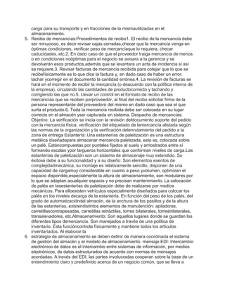 Taller cross docking