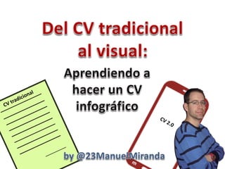 Curriculums 2.0 y como hacer un CV infografico con powerpoint