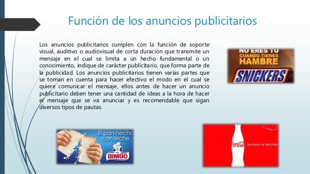 Taller de anuncios publicitarios