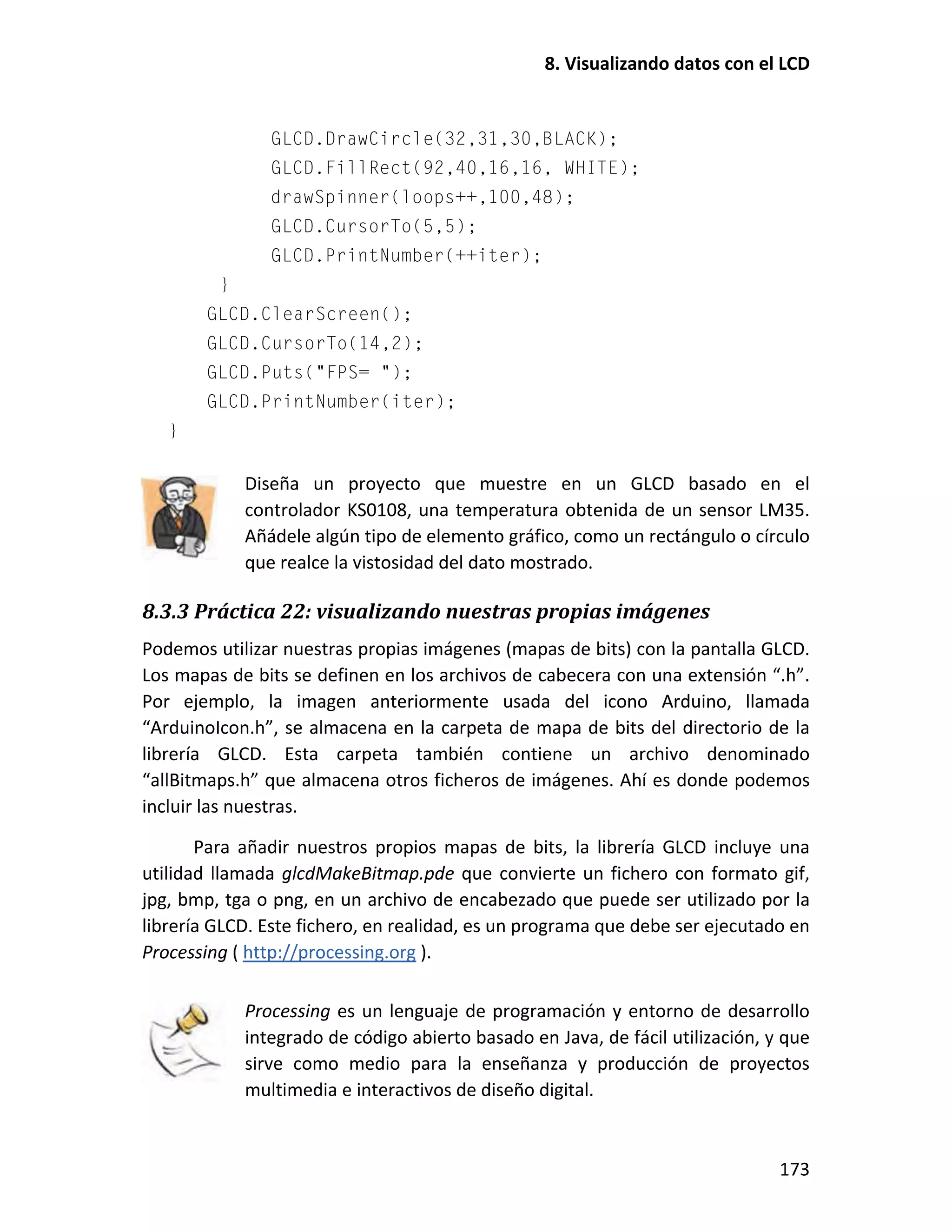 8.3.3 Práctica 22: visualizando nuestras propias imágenes
 