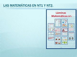 LAS MATEMÁTICAS EN NT1 Y NT2.