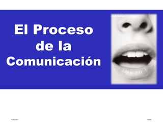 El Proceso
      de la
Comunicación



15/02/2011      tlceelo
 