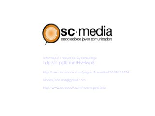 Taller de cyberbulling