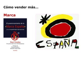 Cómo vender más… Marca   