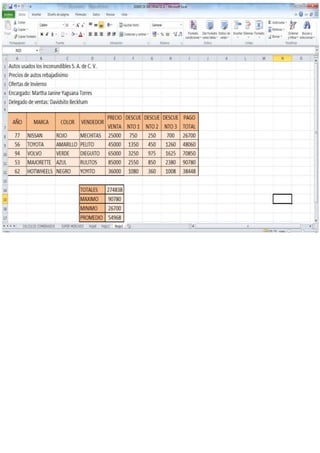 Taller de ejercicios