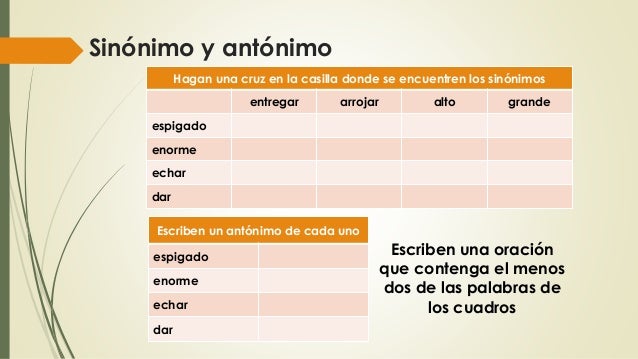 Taller de escritura oracion y lexico Artesanato Em Couro Fortaleza ~ Taller de escritura oracion y lexico