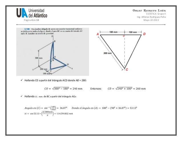Ejercicios Resueltos De Mecanica Vectorial Para Ingenieros