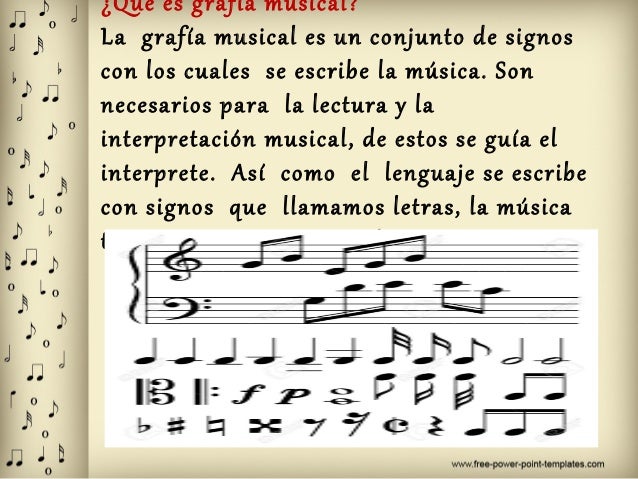 Historia de las grafías musicales