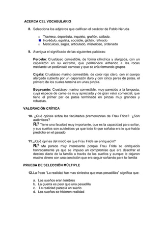 TALLER DE FRAU FRIDA