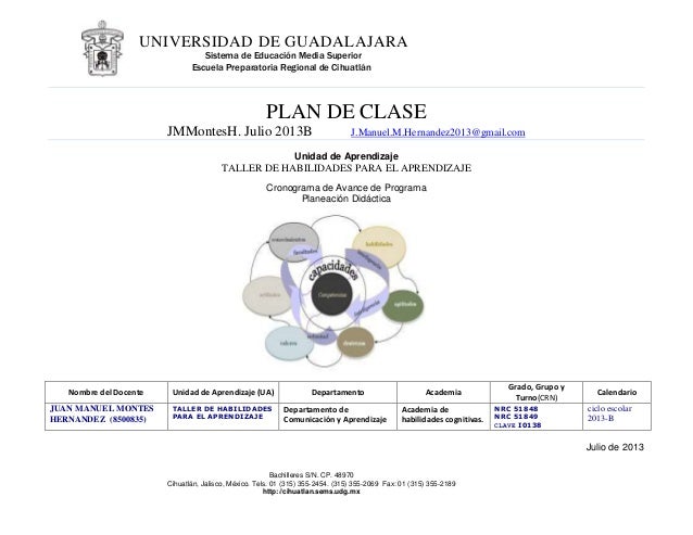 Taller de habilidades para el aprendizaje