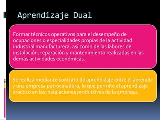 Aprendizaje Dual