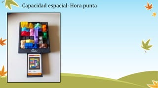 Capacidad espacial: Hora punta
 