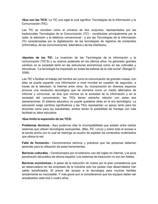 Taller de  las tics[1]