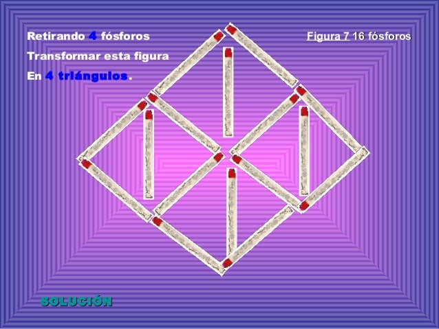 Como Hacer 8 Triangulos Equilateros Con 6 Palillos
