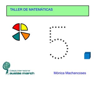 TALLER DE MATEMÁTICAS




                        Mónica Machancoses
 