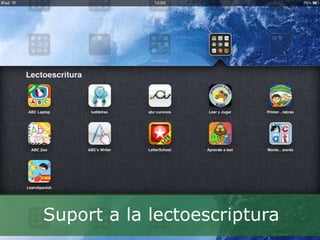 Suport a la lectoescriptura
 