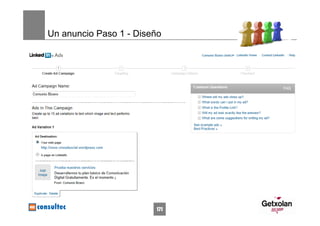 Un anuncio Paso 1 - Diseño




                        171
 