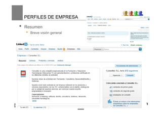 PERFILES DE EMPRESA

•   Resumen
    •   Breve visión general




                               180
 