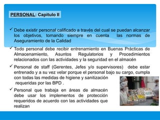 Nbpd Taller de NBPD Buenas Practicas de Distribucion | PPT