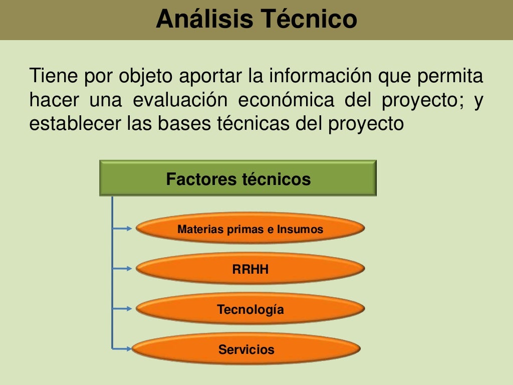 Análisis Técnico Del Plan De Negocios