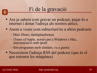 Taller de Podcasting