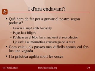 Taller de Podcasting