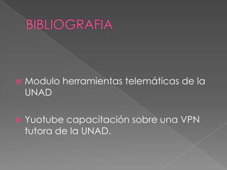 Siempre sale la información codificada y al llegar se descodificaSOFFTWARE UTILIZADO PARA IMPLEMENTACION DE UNA VPNSe puede utilizar el asistente para Windows.El software mas comúnmente utilizado es el LogMenin hamachi el cual ofrece conectividad de dispocitivos y redes privadas atravez de redes publicas.