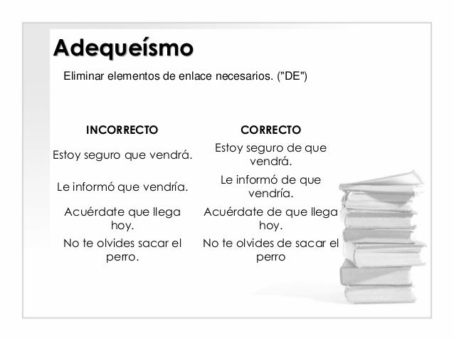 Resultado de imagen de adequeismo