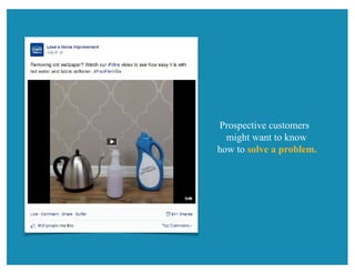 Prospective customers
might want to know
how to solve a problem.
 