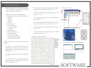 Taller de repaso informatica grado 6 | PDF