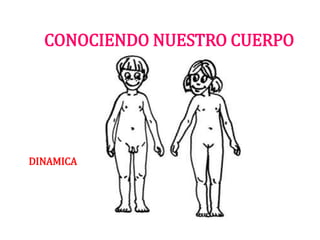 CONOCIENDO NUESTRO CUERPO
DINAMICA
 