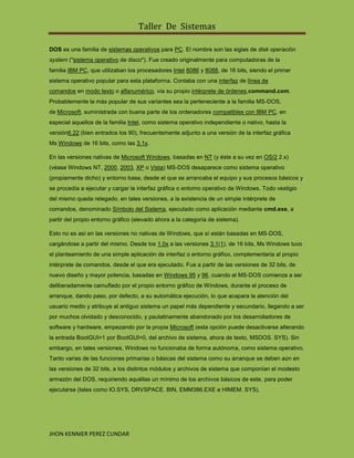 Taller  de  sistemas