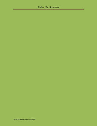 Taller  de  sistemas
