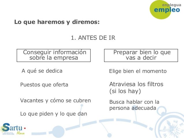 Taller de técnicas de búsqueda de empleo. Llodio