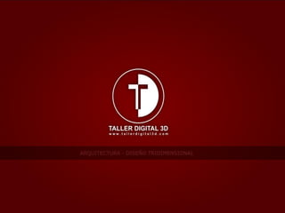 Servicios Render Taller Digital 3D