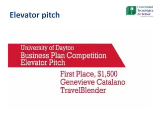 Elevator pitch
 
