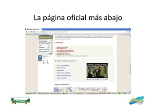 La página oficial más abajo
 