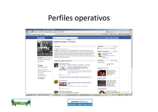 Perfiles operativos
 