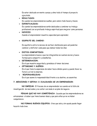 Taller empremdimiento