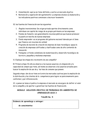 Taller empremdimiento