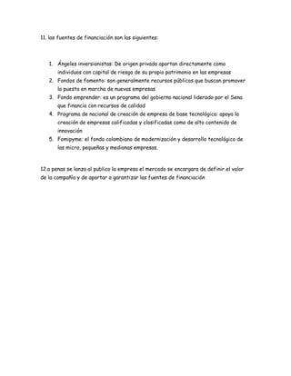 Taller emprendimiento