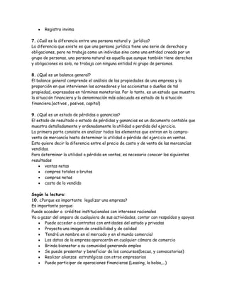 Taller emprendimiento