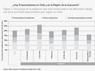 ¿Hay Emprendedores en Chile y en la Región de la Araucanía?
 