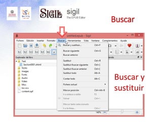 Buscar
Buscar y
sustituir
 