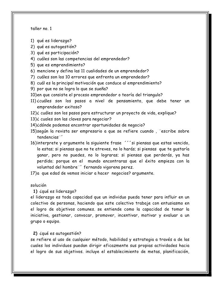 preguntas basicas a tu pareja talleres de emprendimiento preguntas basicas a tu pareja talleres de emprendimiento